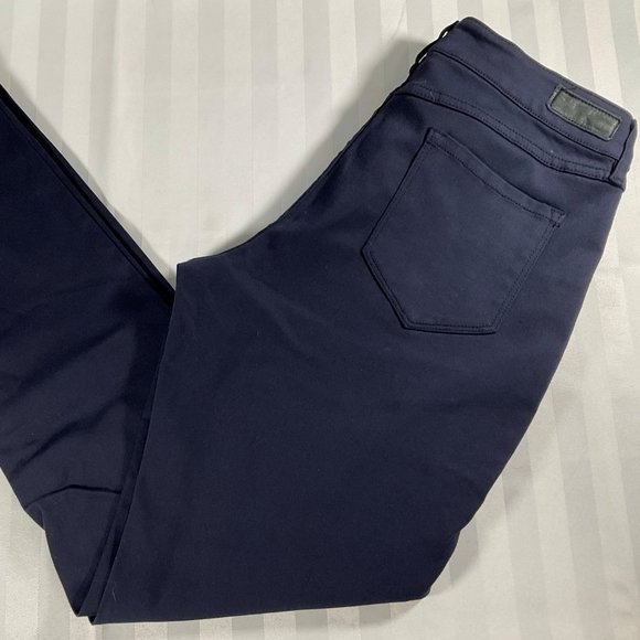 Navy Curvy Skinny Jeans w/ Full Front/Back Pockets - Picture 1 of 3